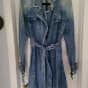 Michael Kors Denim Trenchcoat
